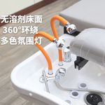 洗头床美容院专用四喷头冲洗无溶剂环保床面光疗SPA理发沙龙美发