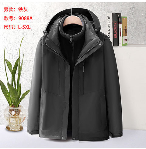 남성 모델 - 아이언 그레이