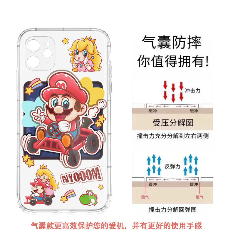 ����iPhone11ƻ��12/13promax�ֻ���xr�轺7͸����ˤ8p����±���