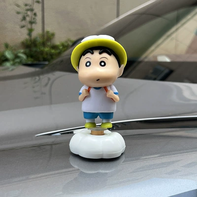 Cute Rotating Shin-Chan Car Ornament, Car ornaments - rotating-model-frog-shin-chan-1-piece-with-glue