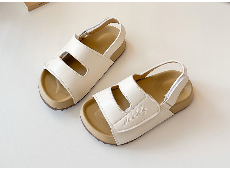 Mädchen Sommer Sandalen Mit Klettverschluss Für Strand Freizeit_voghion.com