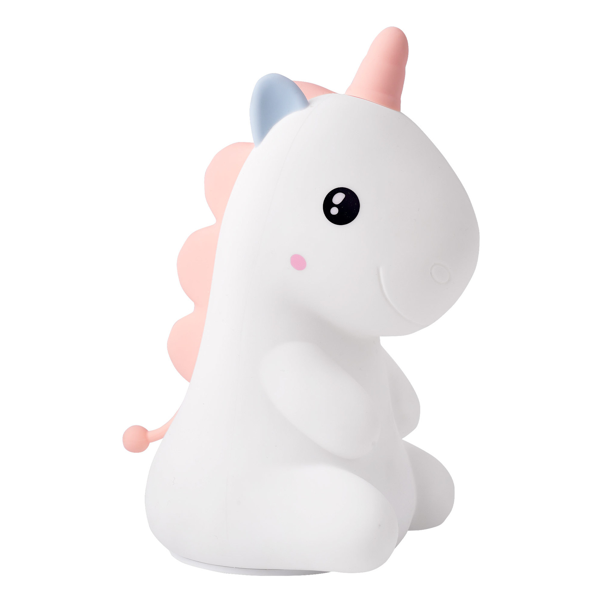 Unicornio infantil transfronterizo luces nocturnas juguetes luces de silicona cabecera de la cama regalos de cumpleaños creativos