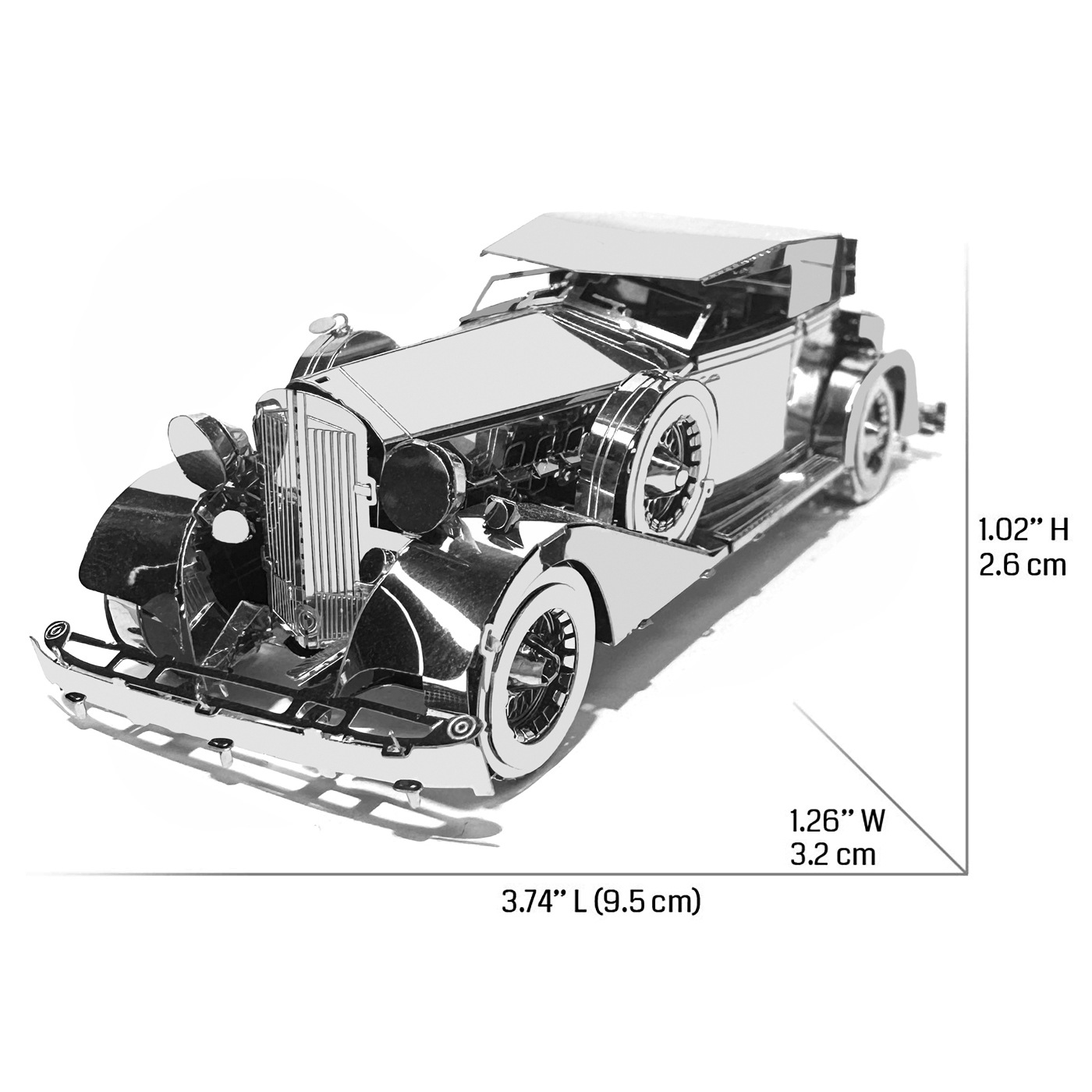 R2D2DIY puzzle de metal 3D hecho a mano modelo tridimensional para adultos Juguetes de puzzle de ensamblaje