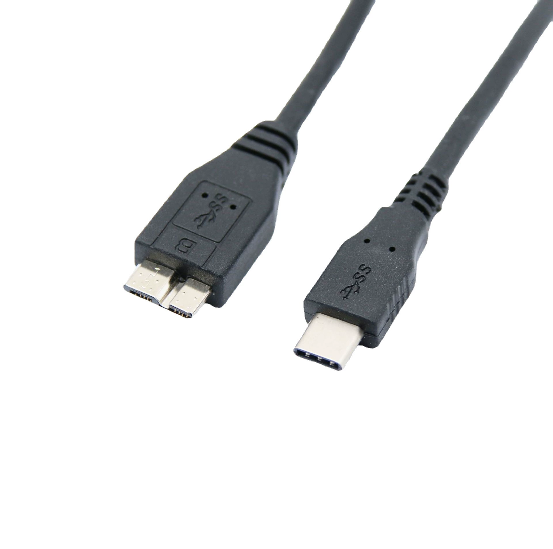 Кабель данных Type-C к Micro B для мобильного жесткого диска USB3.1 Type-C на 3.0, медная сердцевина