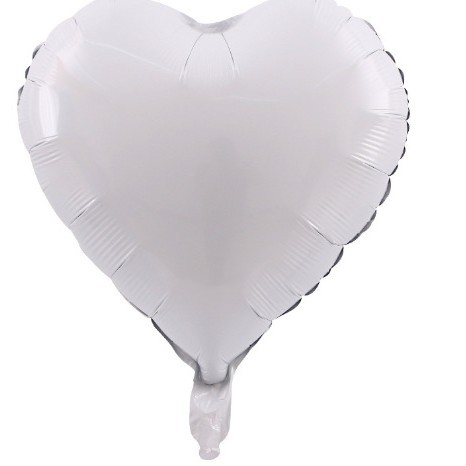 18 pulgadas globo de película de aluminio en forma de corazón Día de San Valentín confesión amor decoración de boda de aluminio de cumpleaños fiesta de boda