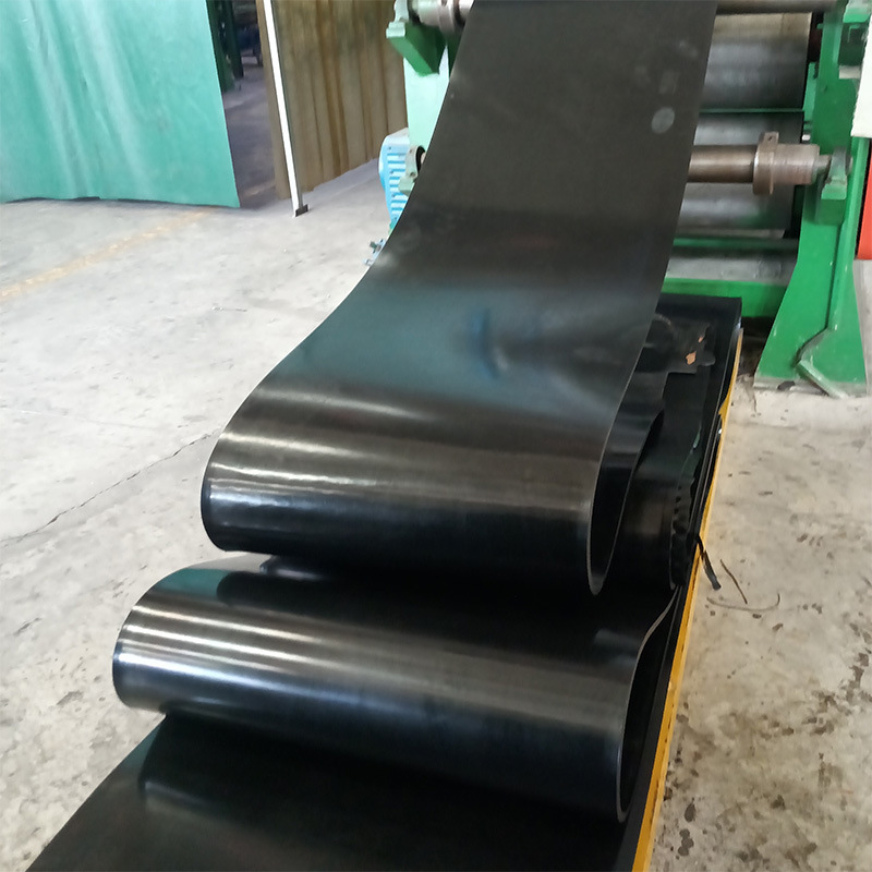 尼龙输送带厂家批发 水泥厂石料运输运输带1000宽6层15兆帕橡胶带