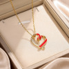 Necklace stainless steel, elite fashionable chain for key bag , wholesale, does not fade