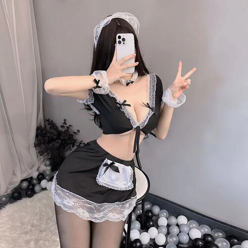 Sexy maid underwear Japanese cosplay maid uniform sexy pajamas temptation suit cosplay cos