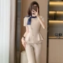 气质夏季酒店职业工作服