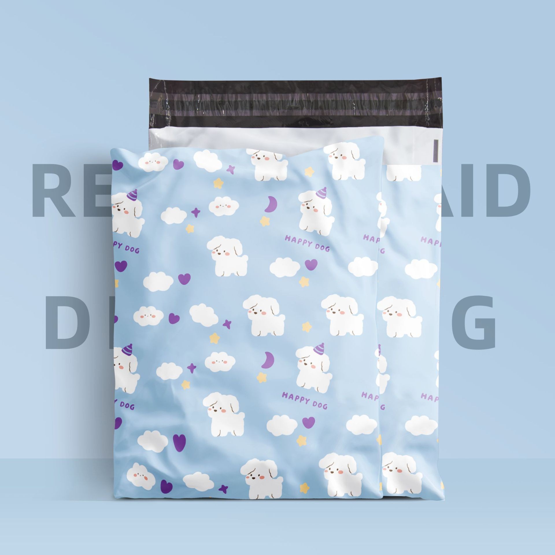 행운의 강아지-25.5*33+4cm;[100개/팩]