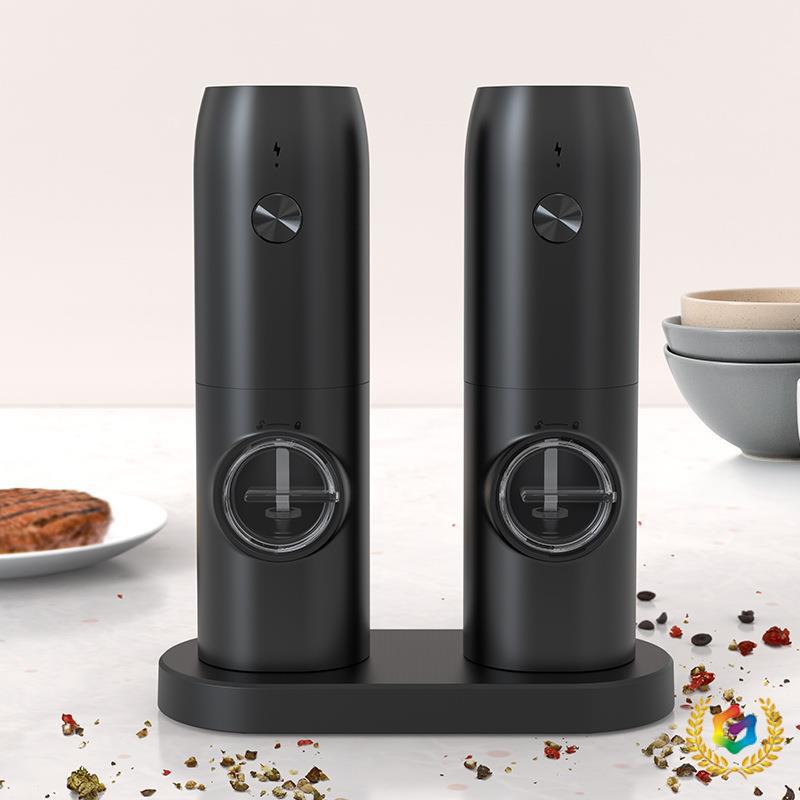 ✅ Molino de pimienta eléctrico Molino de pimienta Molino de pimienta negro Molino de sal marina Molino de sal marina Molino de pimienta doméstica