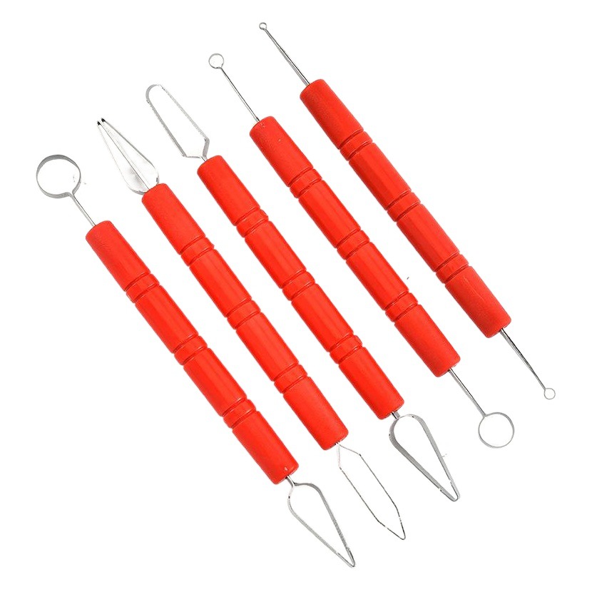 Fábrica al por mayor cuchillo de talla de fruta conjunto chef cuchillo de talla cuchillo de dibujo cuchillo sello doble línea broche en stock