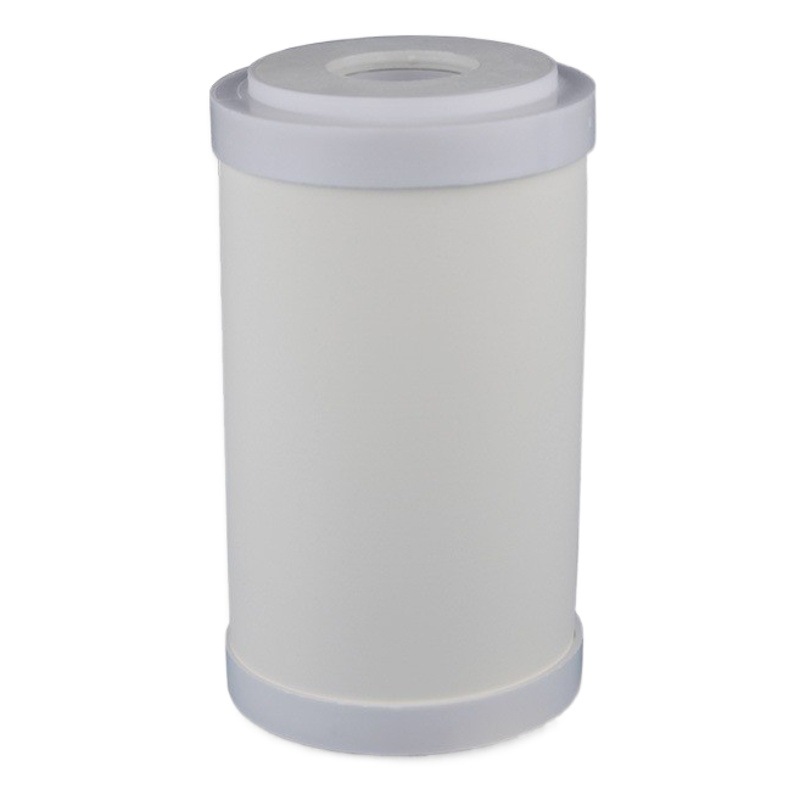 0,2 micrones se pueden limpiar repetidamente el elemento filtrante de cerámica de la precisión elemento filtrante sinterizado diatomita natural del elemento filtrante de cerámica de 5 pulgadas