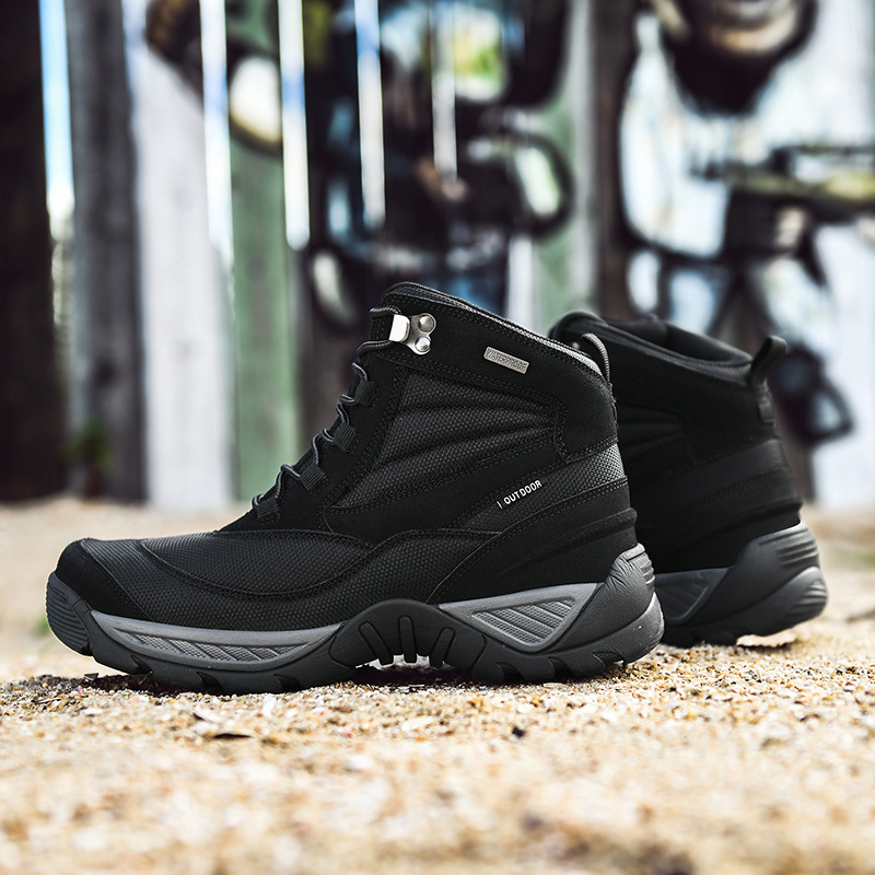 Botas al aire libre transfronterizas para hombres, botas de combate de gran tamaño, botas de herramientas de comercio exterior, botas de vuelo para hombres, botas tácticas para hombres, botas de desierto altas