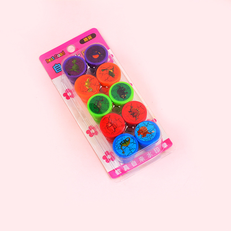 Sello de los niños de dibujos animados sello del océano jardín de infantes rompecabezas árabe sello digital