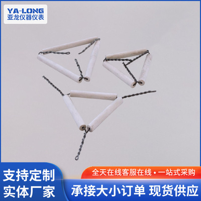 Manufactor wholesale Good triangle Ceramic clay Bracket Chemistry experiment Bracket teaching instrument heating Crucible frame