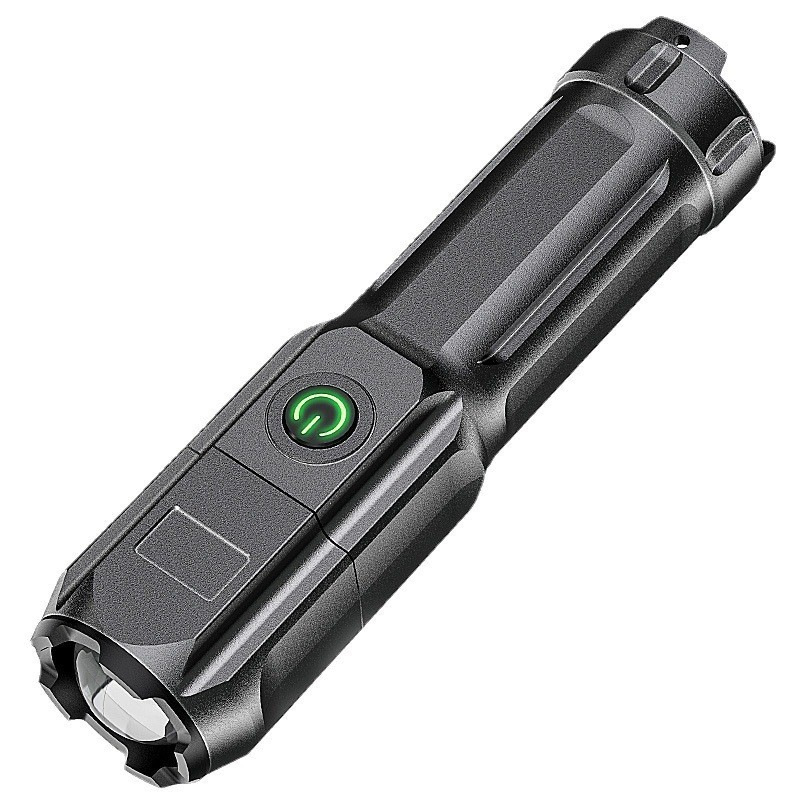 Lintera de luz brillante transfronteriza LED, antorcha de emergencia al aire libre, carga telescópica y enfoque USB, linterna de emergencia doméstica image 7