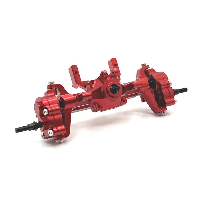 Red front axle