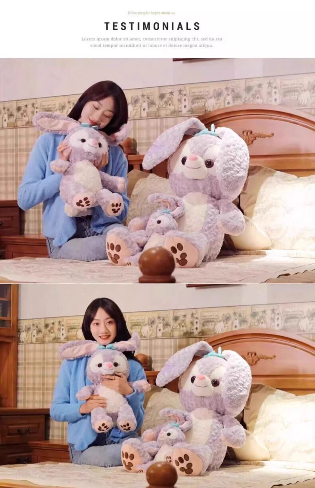 Linabell Doll Stellalou Plush Toy Large Stuffed Toy Doll Pillow Birthday Gift Cross-Border Wholesale