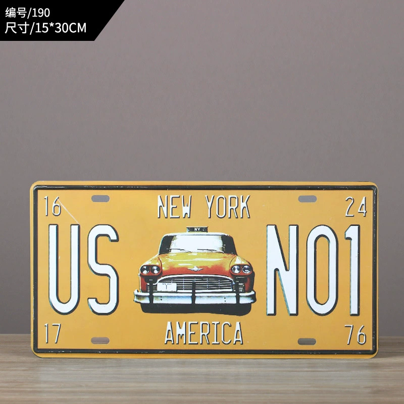 Retro creative wall pendant, decorations, American style