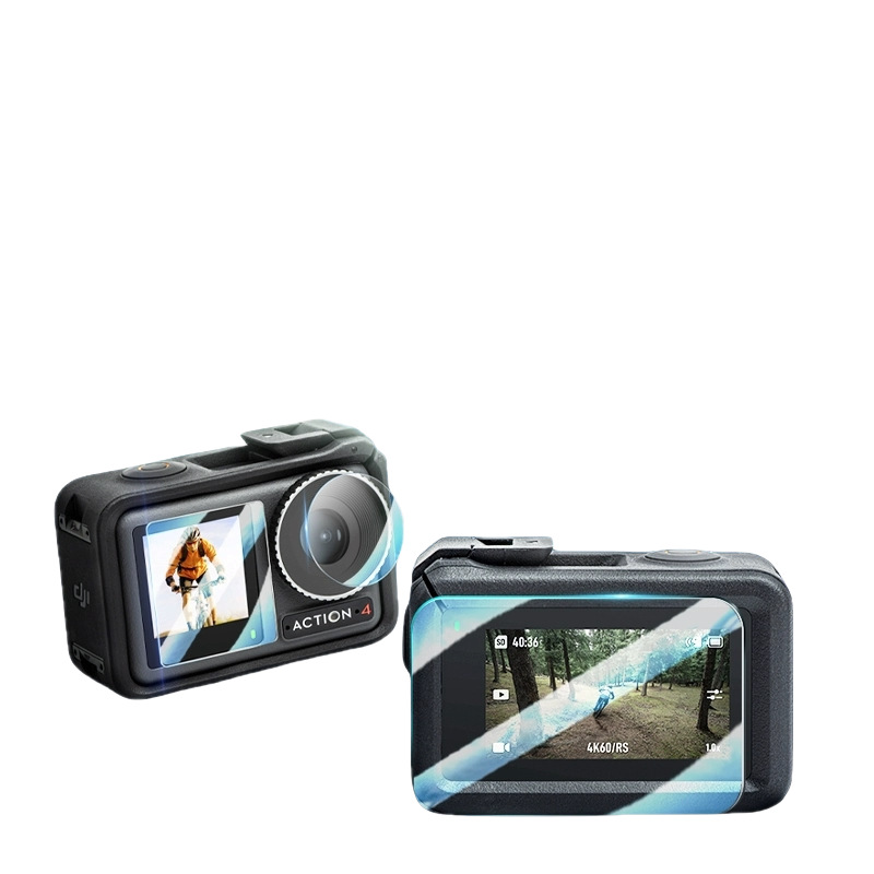 Aplicable a DJI DJI Action5Pro lente película de templado Action4 / 3 película de protección de alta definición