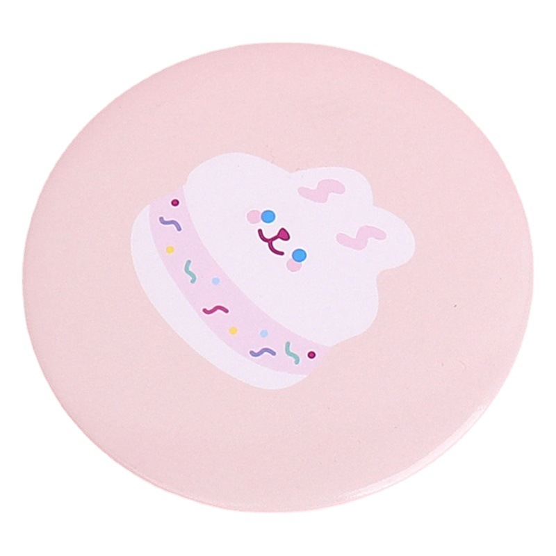 Espejo pequeño lindo espejo de maquillaje de tamaño pequeño portátil femenino estudiante espejo de maquillaje de mano portátil mini espejo de bolsillo