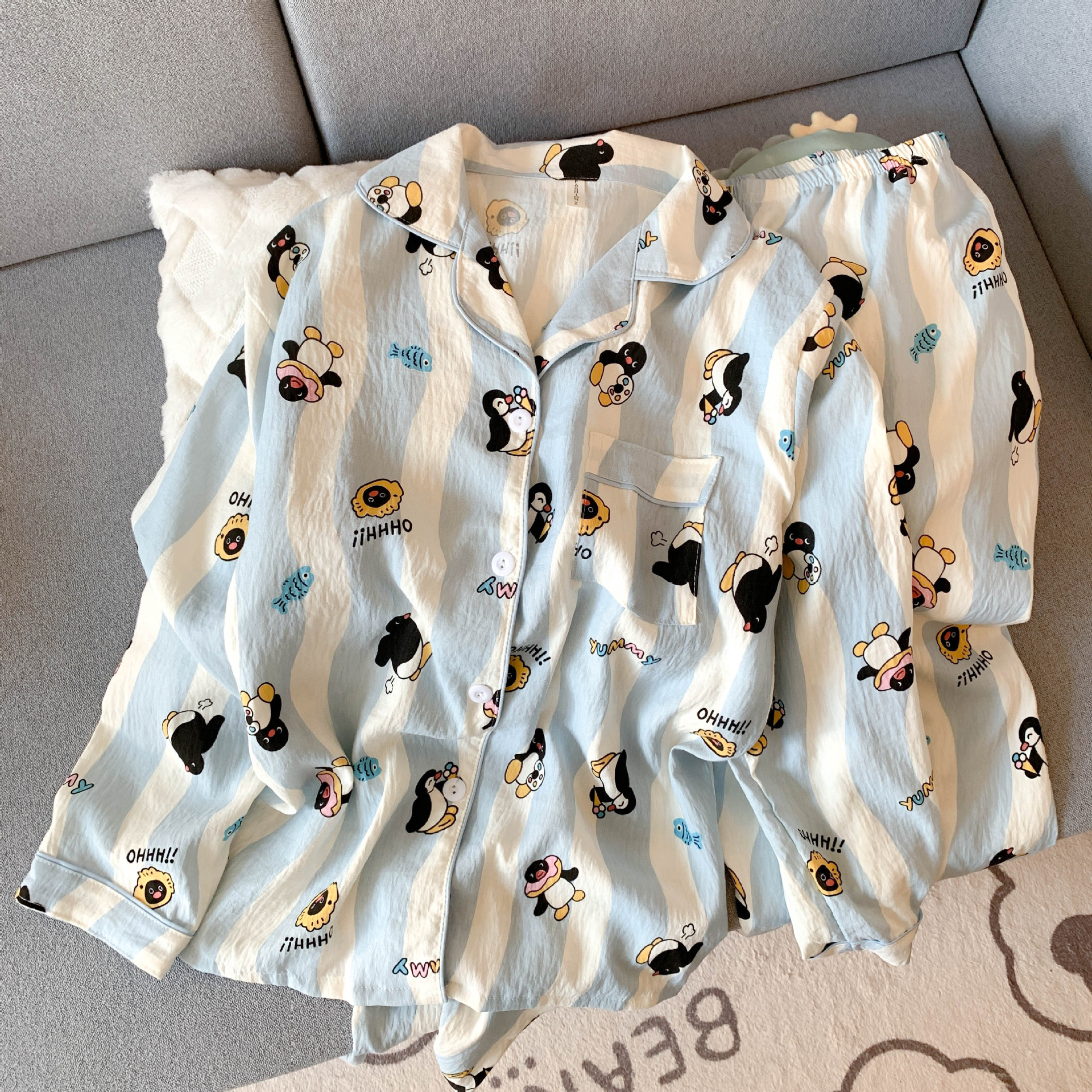 6890 pingüino azul