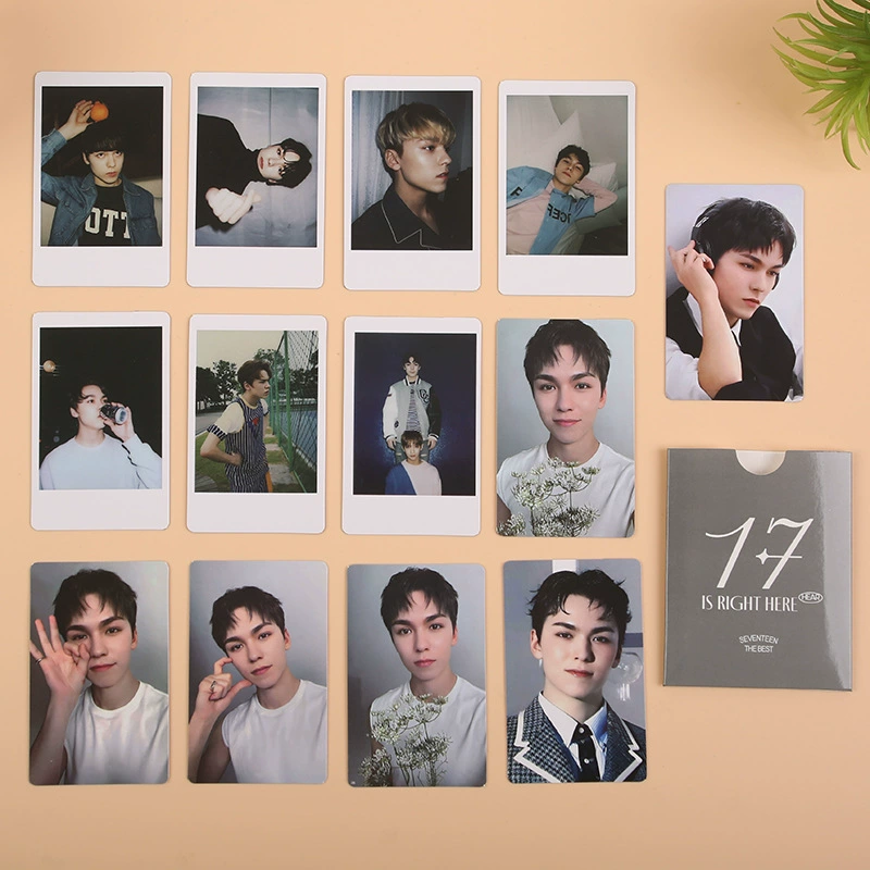 Корейская группа 17 SEVENTEEN новая специальная маленькая карта