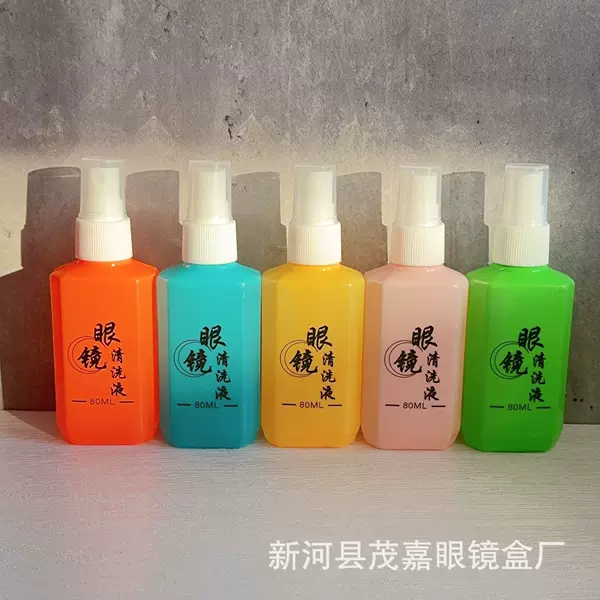 Manufacturer Wholesale 80ml Large Capacity Cleaning Liquid Lens Cleaner Eyeglass Care Screen Cleaning Liquid