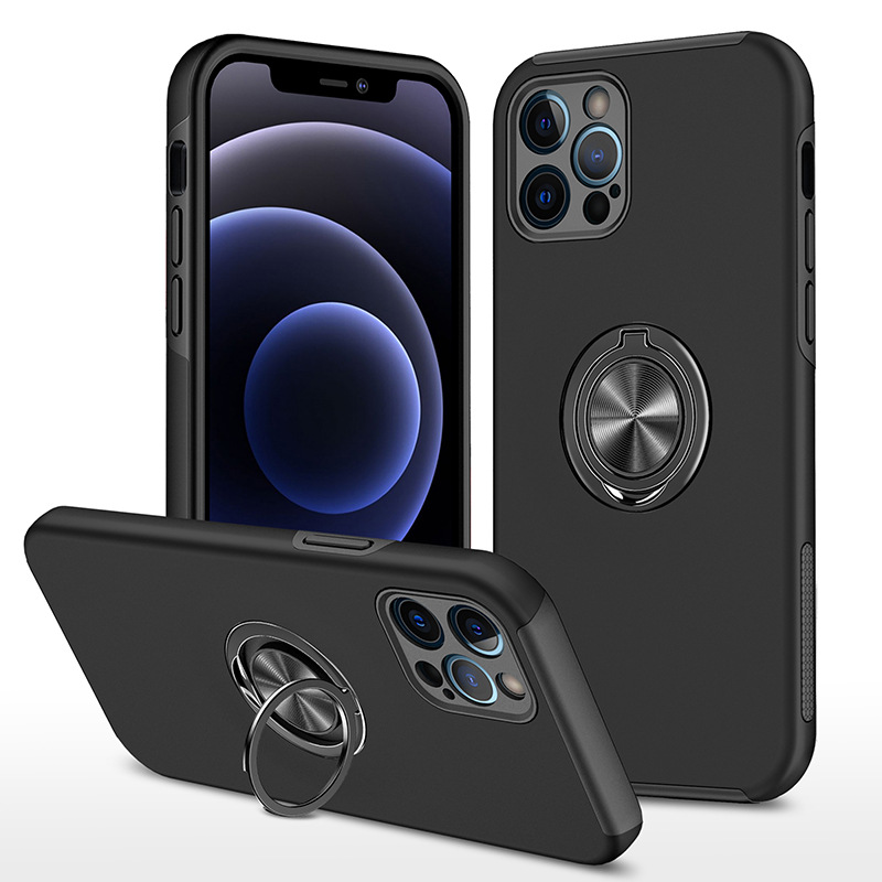 Custodia minimalista adatta per iPhone 12 Pro, custodia protettiva con anello invisibile per iPhone 17e, vendita all'ingrosso transfrontaliera_voghion.com