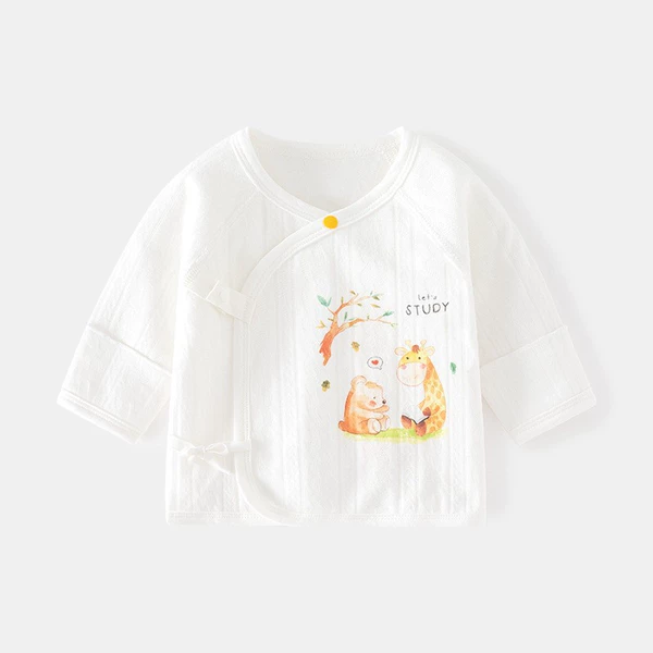 White (jacquard giraffe half back)