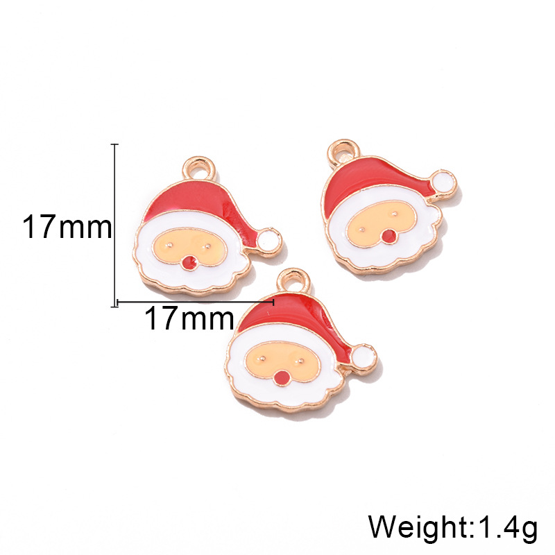 1 Piece Alloy Christmas Tree Santa Claus display picture 2