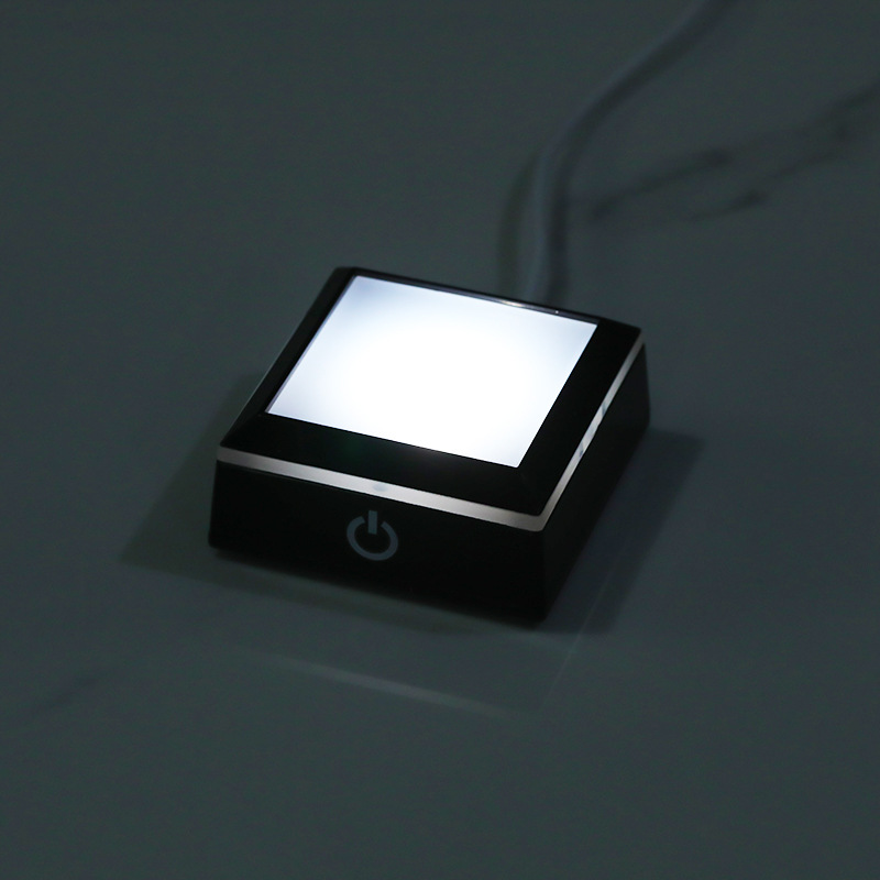 Creativo 3D talla interior bola de cristal luminosa luz de la noche decoración de escritorio dormitorio artesanía atmósfera romántica luz de la noche