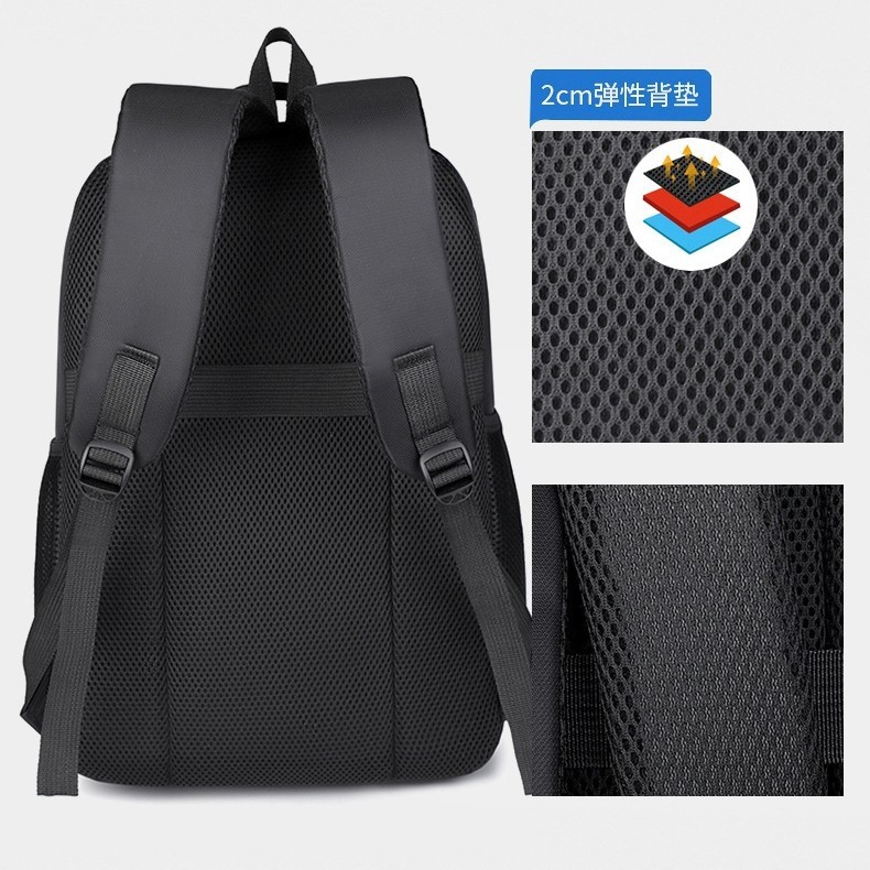 男士商务双肩背包大容量耐用通勤旅行电脑包跨境高级感百搭双肩包|undefined