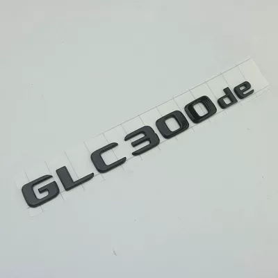 modified car logo rear — Car logo - standard-glc300de-gloss-black