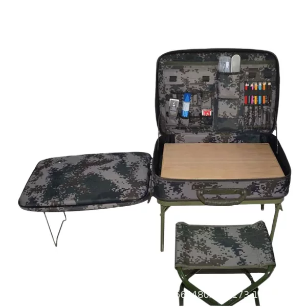 Field Command Operation Box Camouflage Charting Tool Command Box Shoulder Strap Bracket Leg Desktop Charting Box