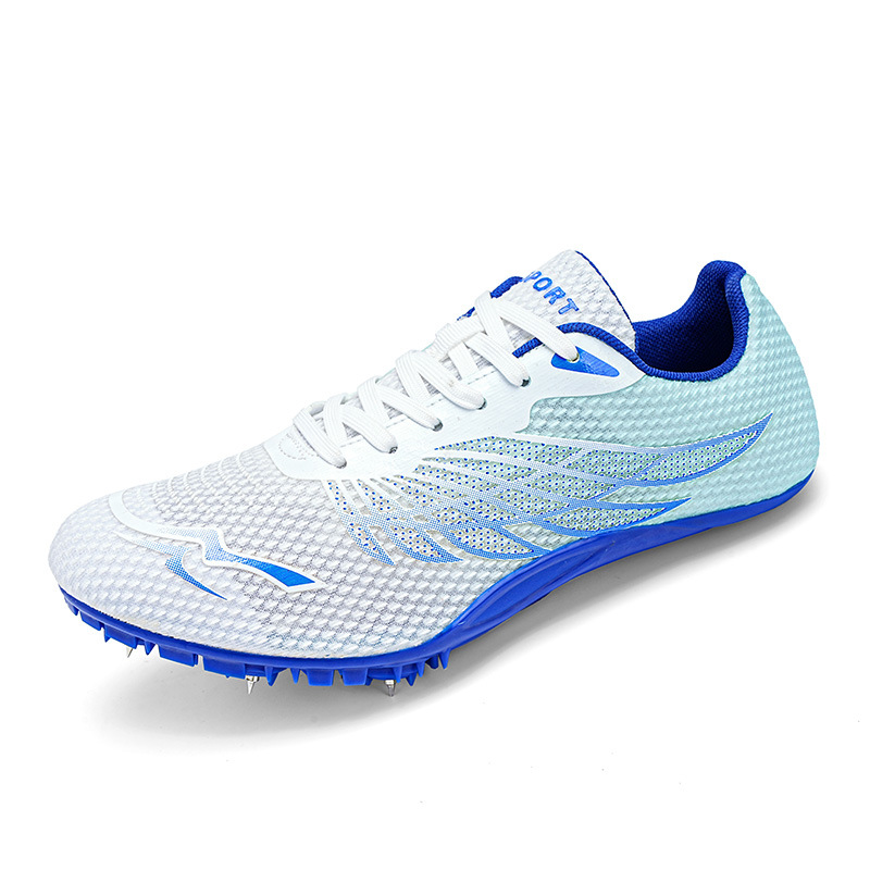 Nuevos zapatos de atletismo transfronterizos zapatos de entrenamiento juveniles hombres y mujeres zapatos de entrenamiento de clavos zapatos de atletismo