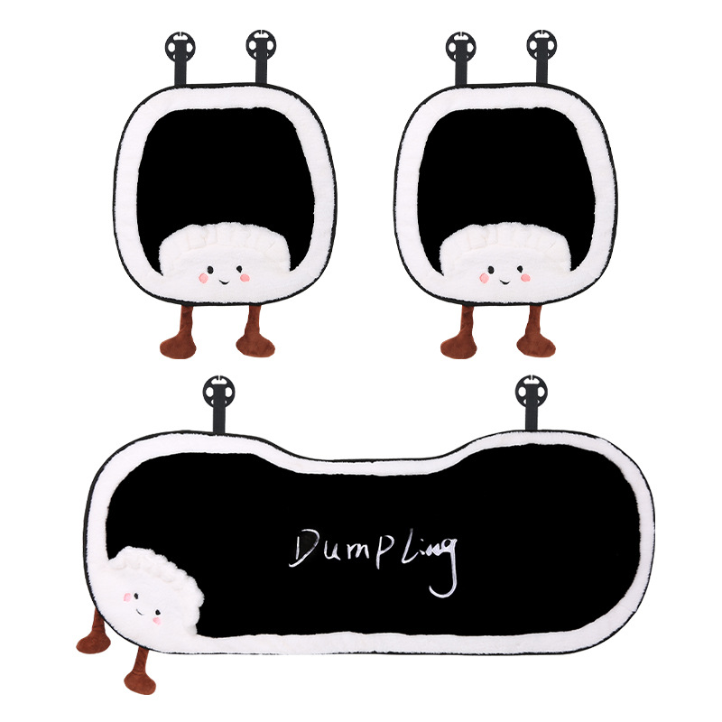 Seat Cover Rear | Qìchē Seat cushion, seat cover - dumpling-style-3-piece-set