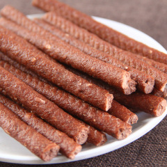 Dog Snacks Beef Granules Beef Strips Golden Retriever Corgi Pet Supplies Chewing Sticks 500g/Bag Wholesale