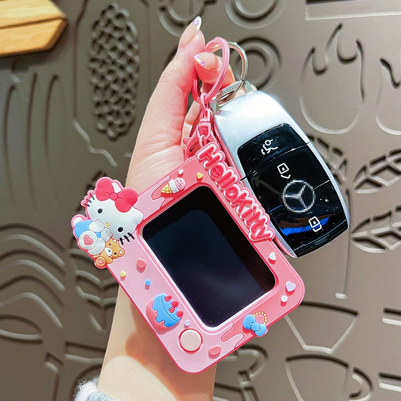Sanrio, creative drawing board writing, cartoon keychain, school bag, backpack accessory, graffiti