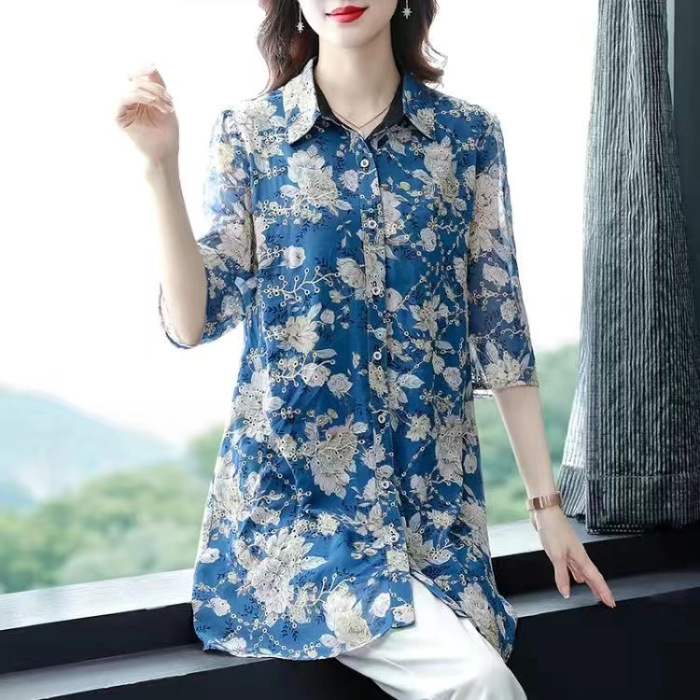 파란색 배경 인쇄