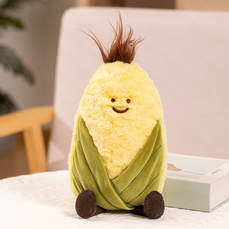 Jellyc transfronterizo simulación de muñecas de frutas y verduras juguetes de peluche divertidos muñecas adorables adornos comercio exterior al por mayor
