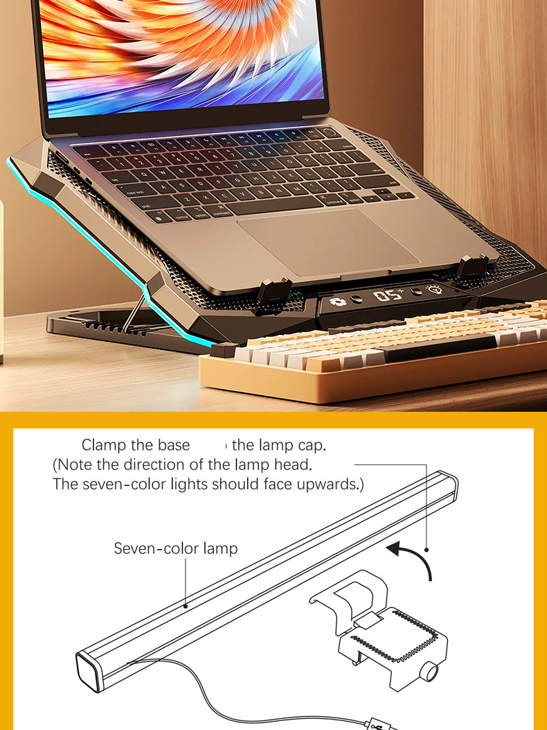 Business Notebook Laptop Thin and Light Office Computer Cost-effective Cross-border Wholesale Monitor Screen Eye Protection Lamp