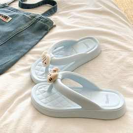 时尚猫鱼凉拖eva人字拖海边度假日常女夏季百搭休闲舒适防滑不臭