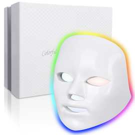 7色光面膜仪 美容面罩面膜仪 光子嫩肤美白面罩家用led光