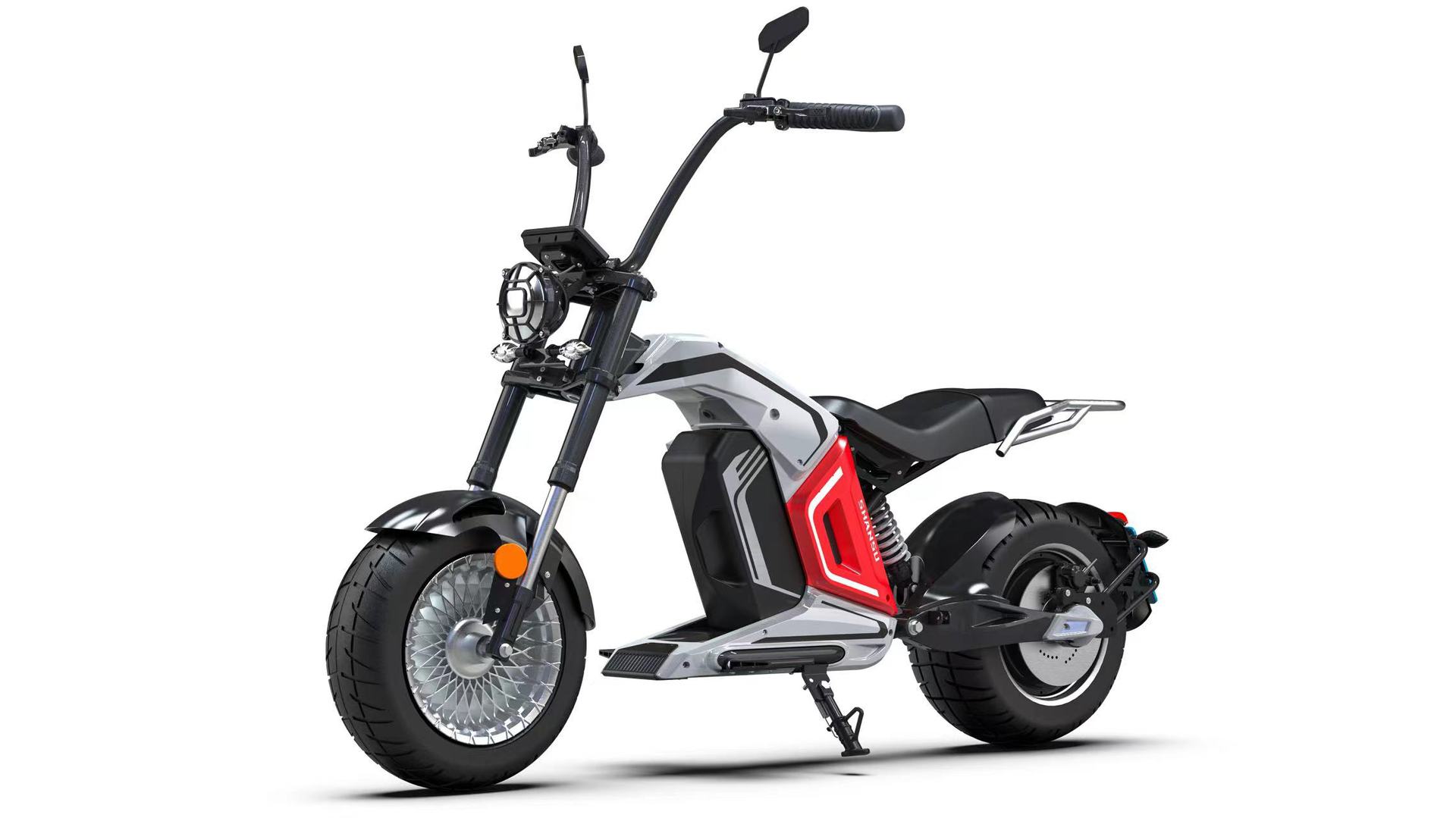 Eec, Dot Harley Electric Scooter Adult Mobility Scooter Overseas Delivery Two-Wheeled Motorcycle Hm-8 Electric Scooter Battery Vehicle