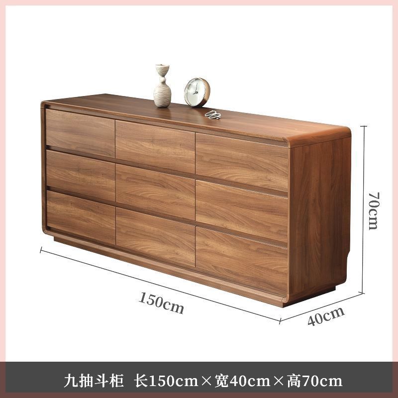 통나무 9단 서랍장 150