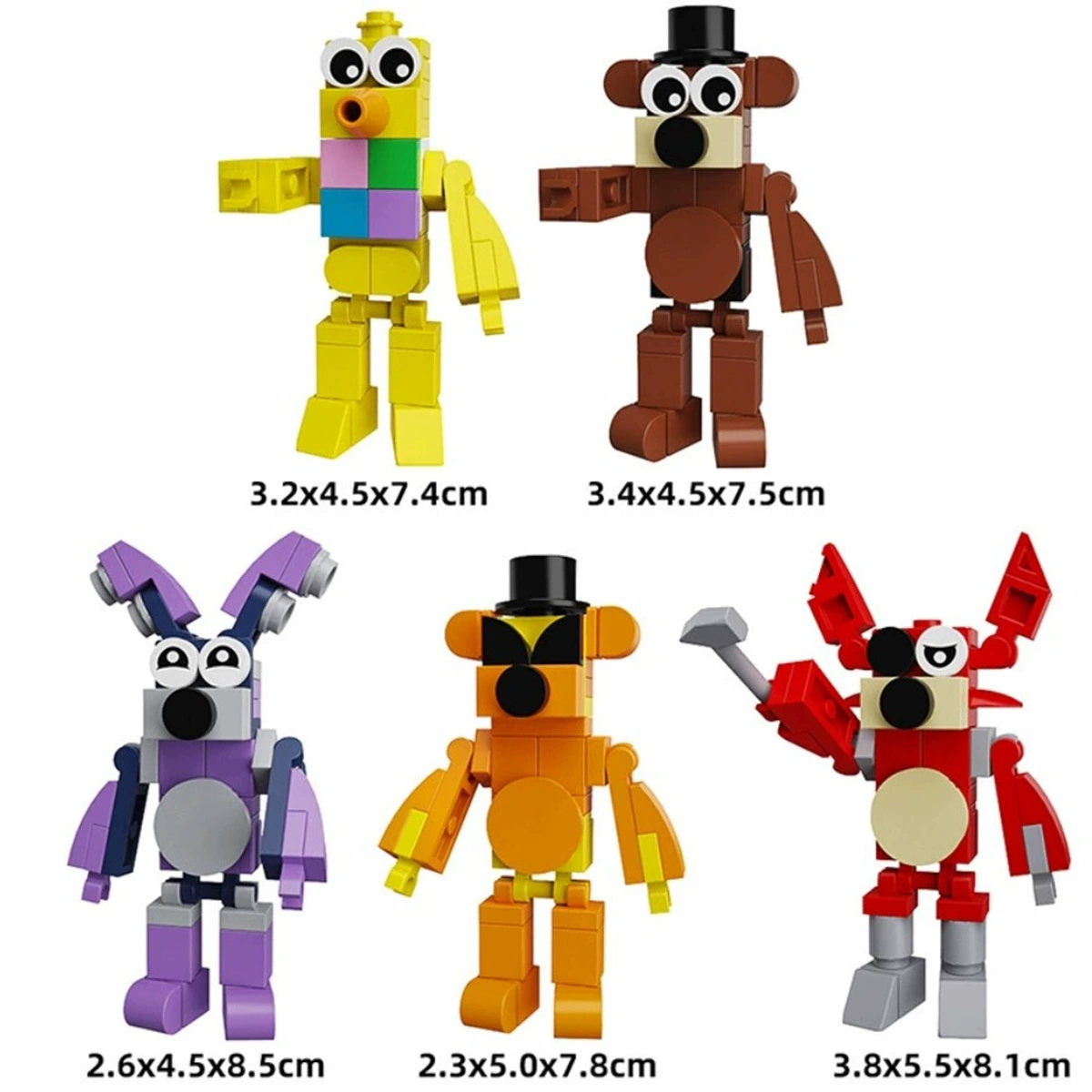 Набор строительных блоков (Lego) — творческие минифигурки, 136–492 деталей, ручная сборка