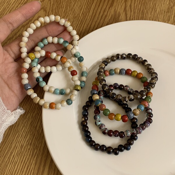 retro universal ethnic beaded bracelet