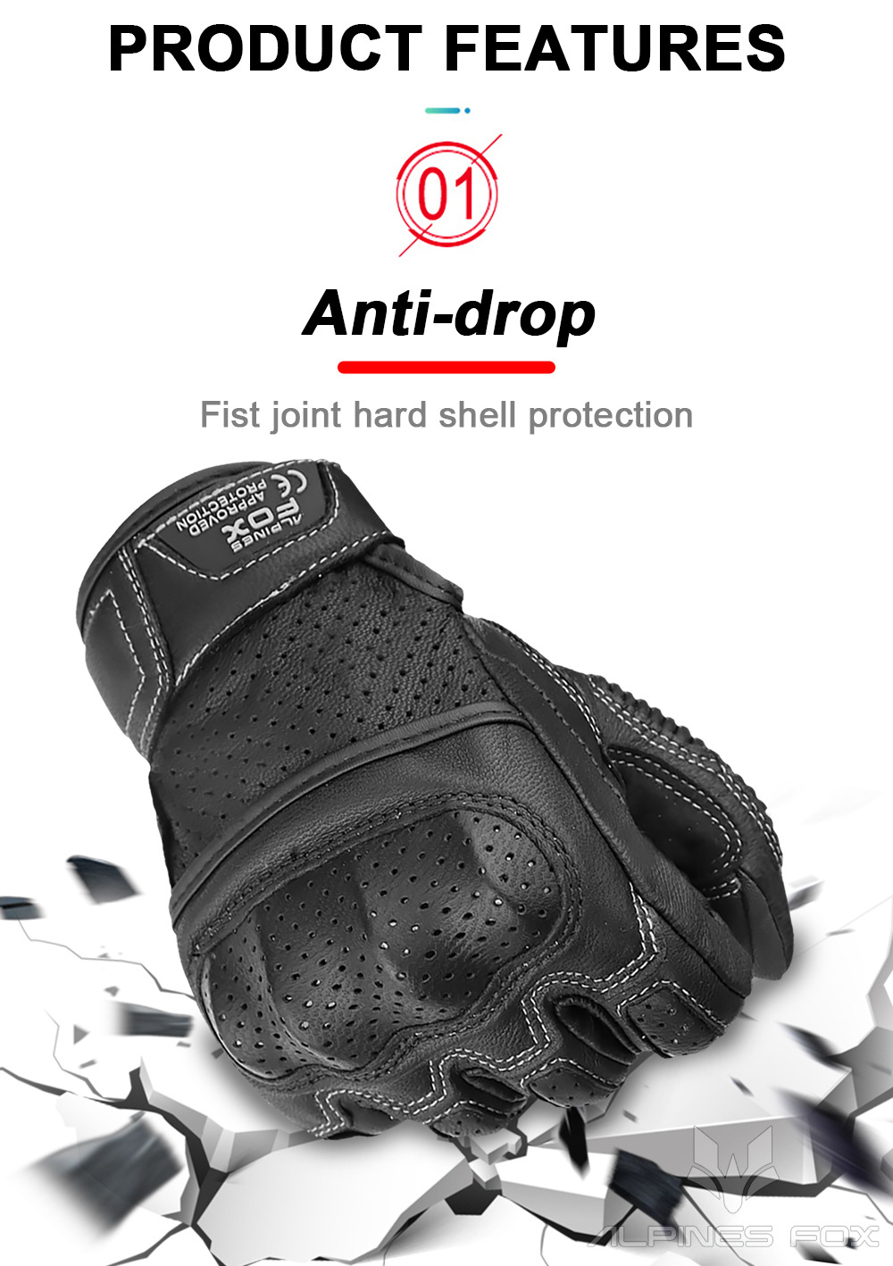 Motorcycle Gloves Image 4